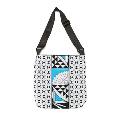 Turquoise Southwest Sunrise Adjustable Tote Bag