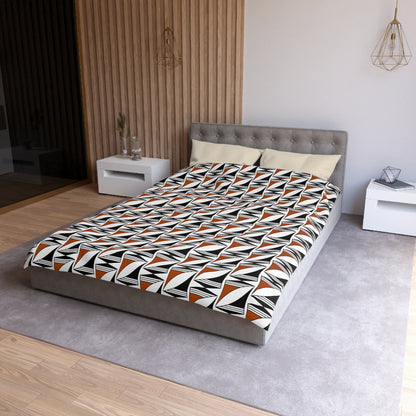 Sacred Sun and Moon Microfiber Duvet Cover