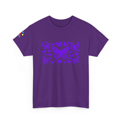 Butterfly Dance in Purple Gildan Unisex Tee