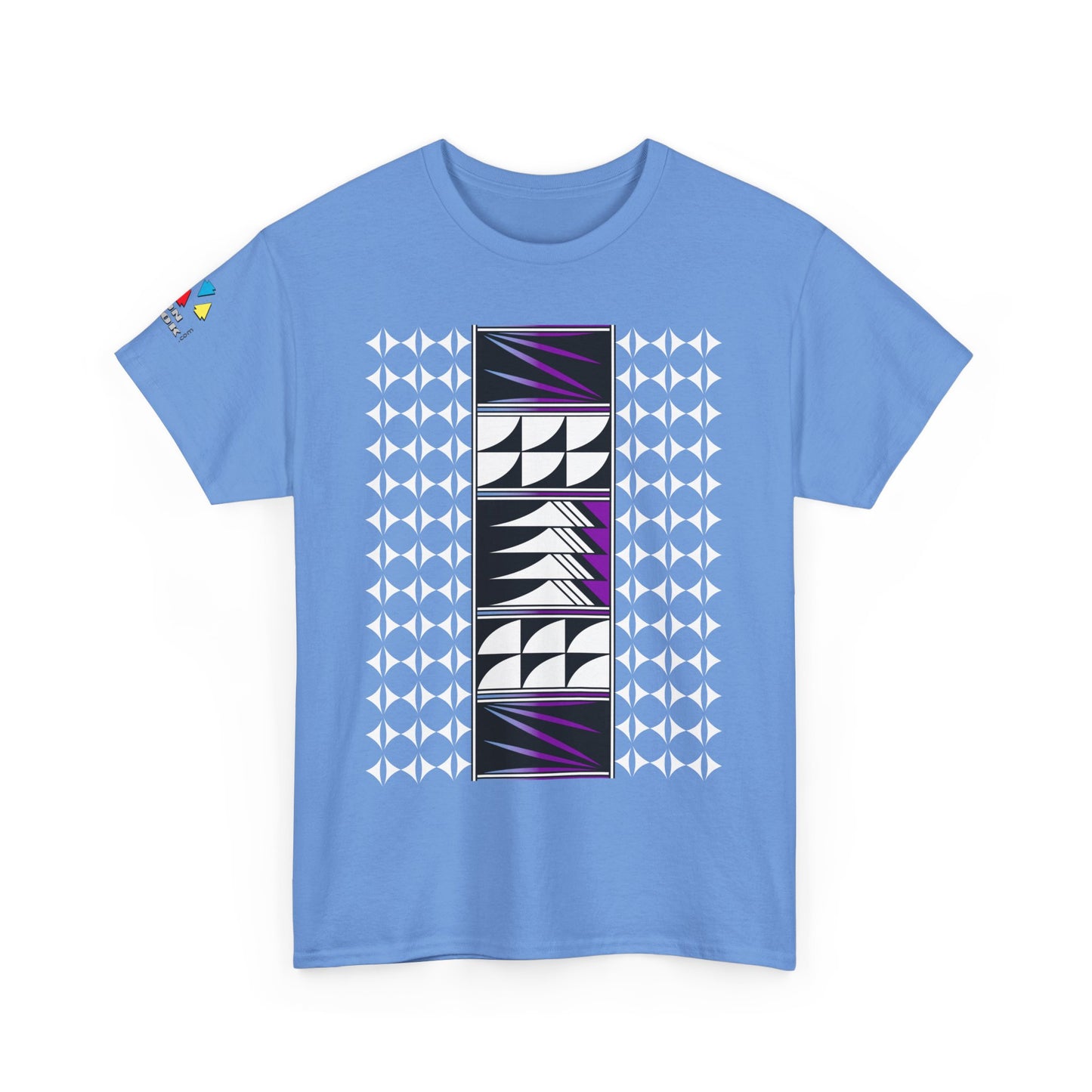 Feather Blessings in Purple Gildan Unisex Tee