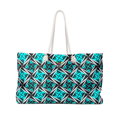 Turquoise Sacred Winds Weekender Bag
