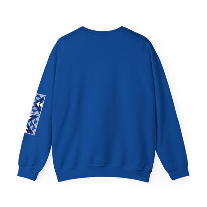 Sacred Mountains in Blue Unisex Sweatshirt