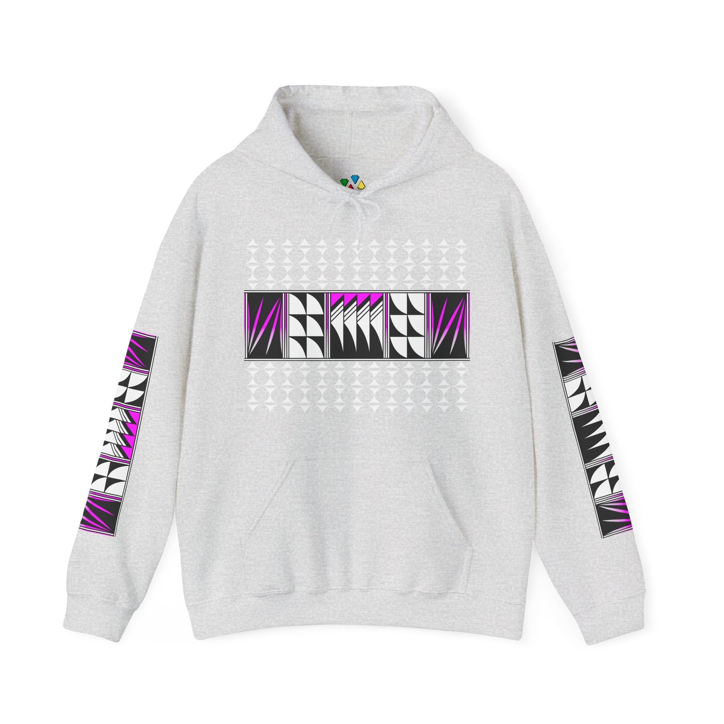 Blessed Feathers in Pink Unisex Hoodie