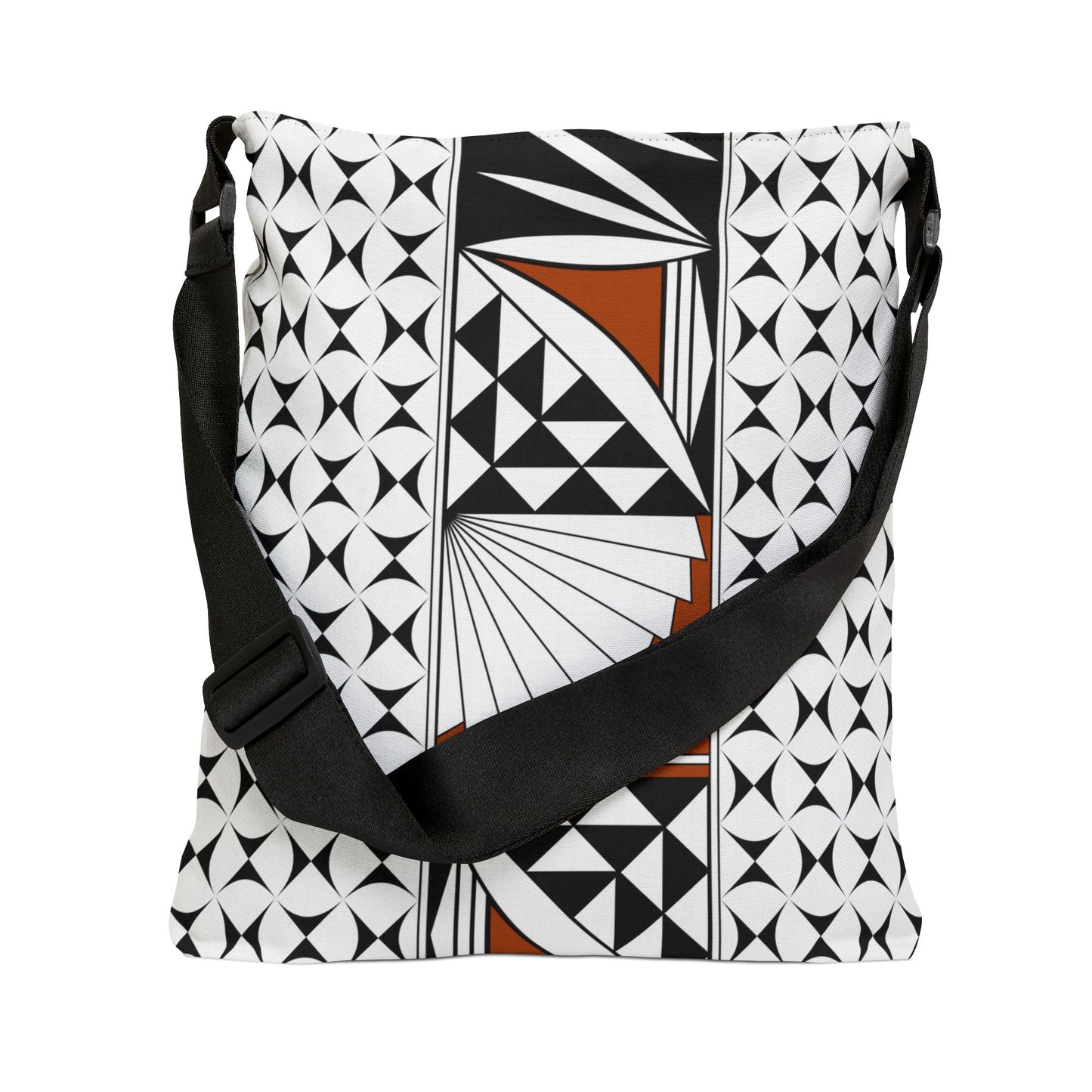 Rust Southwest Sunrise Adjustable Tote Bag