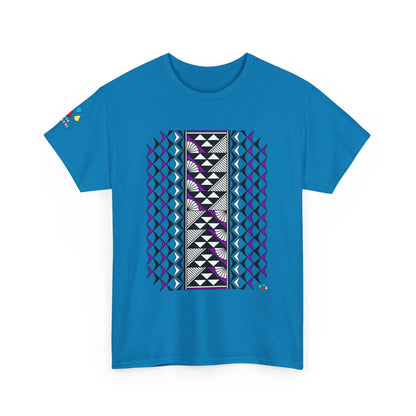 Sun and Rain in Purple Gildan Unisex Tee