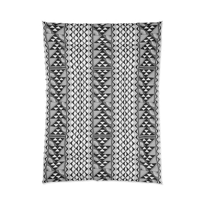 Southwest Rain and Sun in Gray Comforter