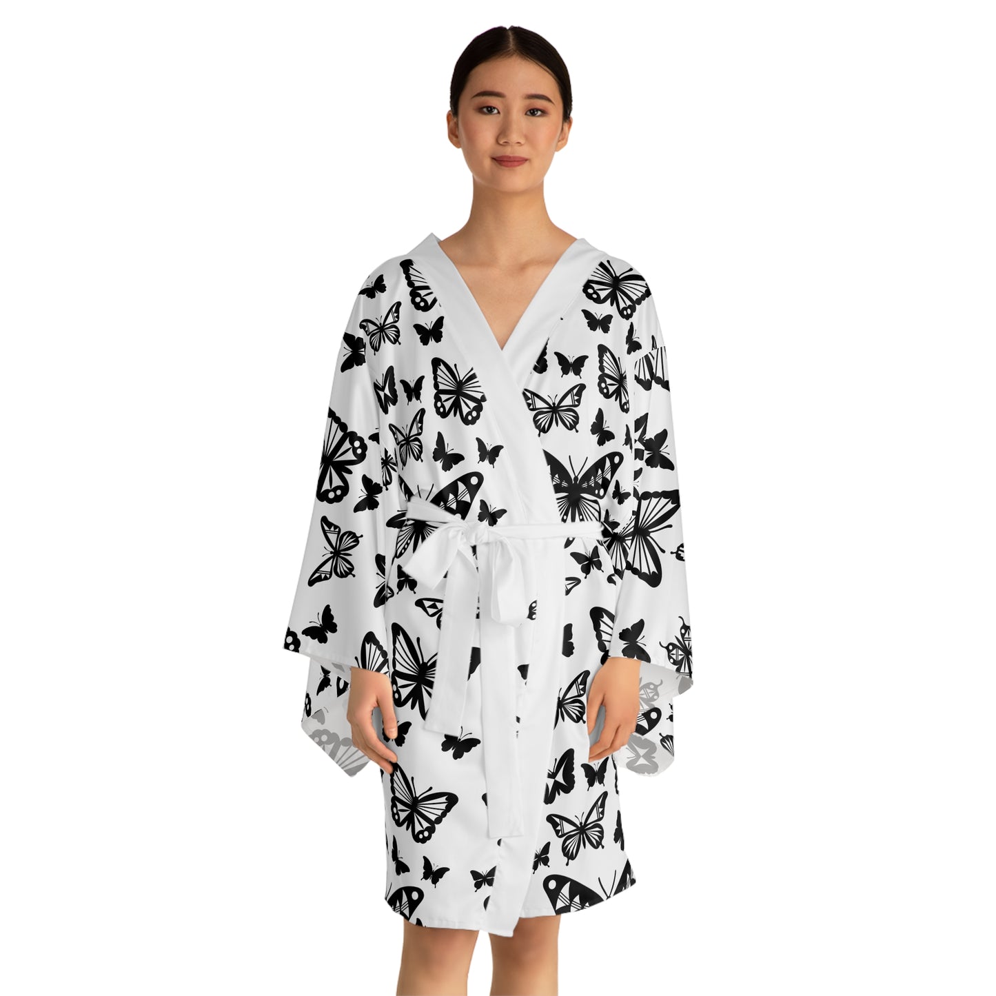 Butterfly Dance Kimono Robe – Where Comfort Meets Native Grace