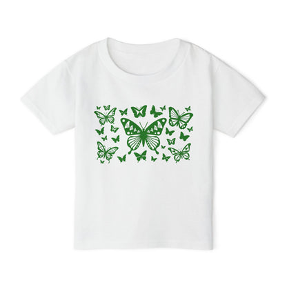 Green Native Butterflies Toddler T-Shirt