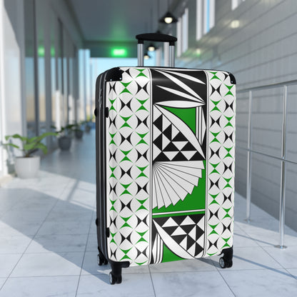 Green Southwest Sunrise Suitcases