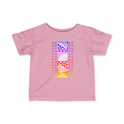 Rainbow Sunrise Infant Fine Jersey Tee