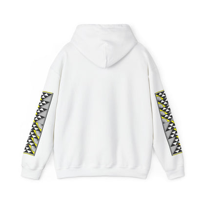 Sun and Rain in Yellow Unisex Hoodie