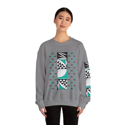 Southwest Sunrise in Aqua Unisex Sweatshirt