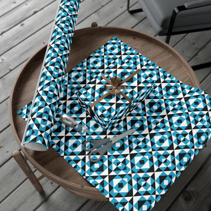 Turquoise Sacred Mountains Gift Wrap Papers