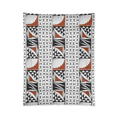 Southwest Sunrise in Rust Comforter