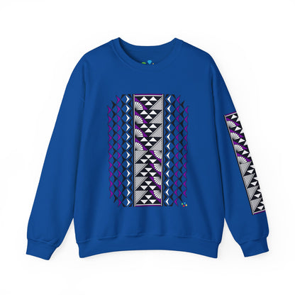 Sun and Rain in Purple Unisex Sweatshirt