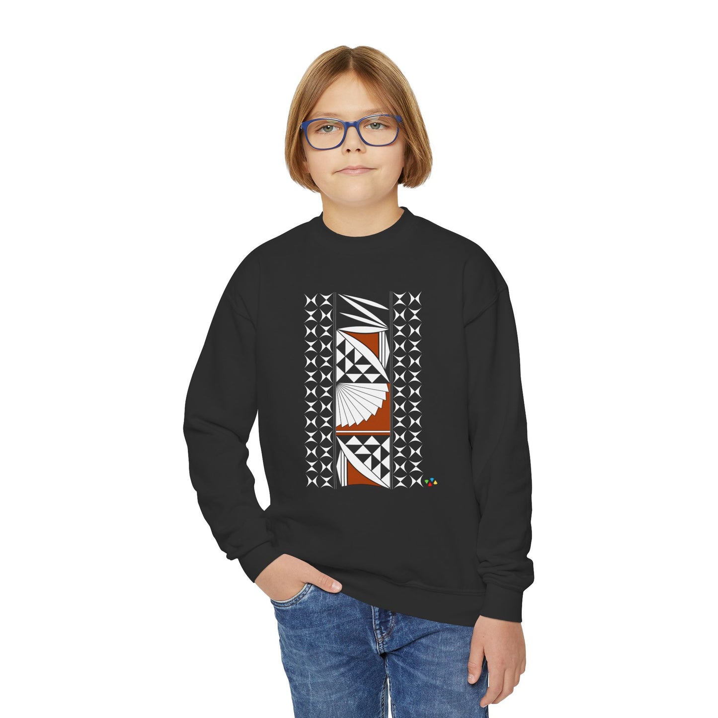 Southwest Sunset Youth Crewneck Sweatshirt