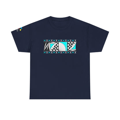 Southwest Sunrise 2 in Turquoise Gildan Unisex Tee