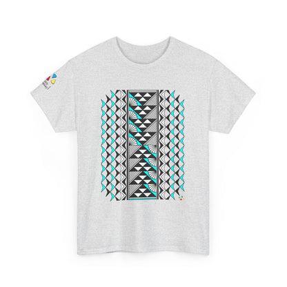 Sun and Rain in Turquoise Gildan Unisex Tee