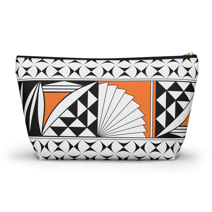 Southwest Sunrise in Orange Accessory Pouch w T-bottom