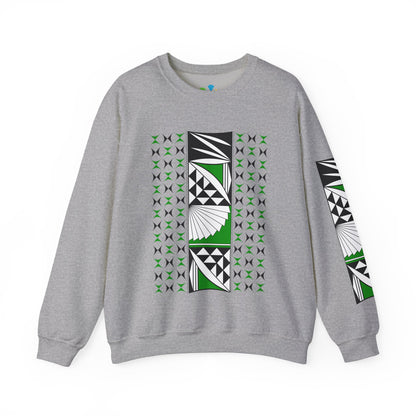 Southwest Sunrise in Green Unisex Sweatshirt