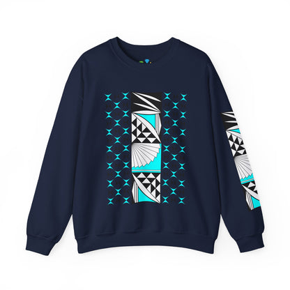Southwest Sunrise in Turquoise Unisex Sweatshirt