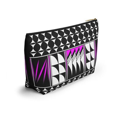 Blessed Feathers in Pink Pouch w T-bottom