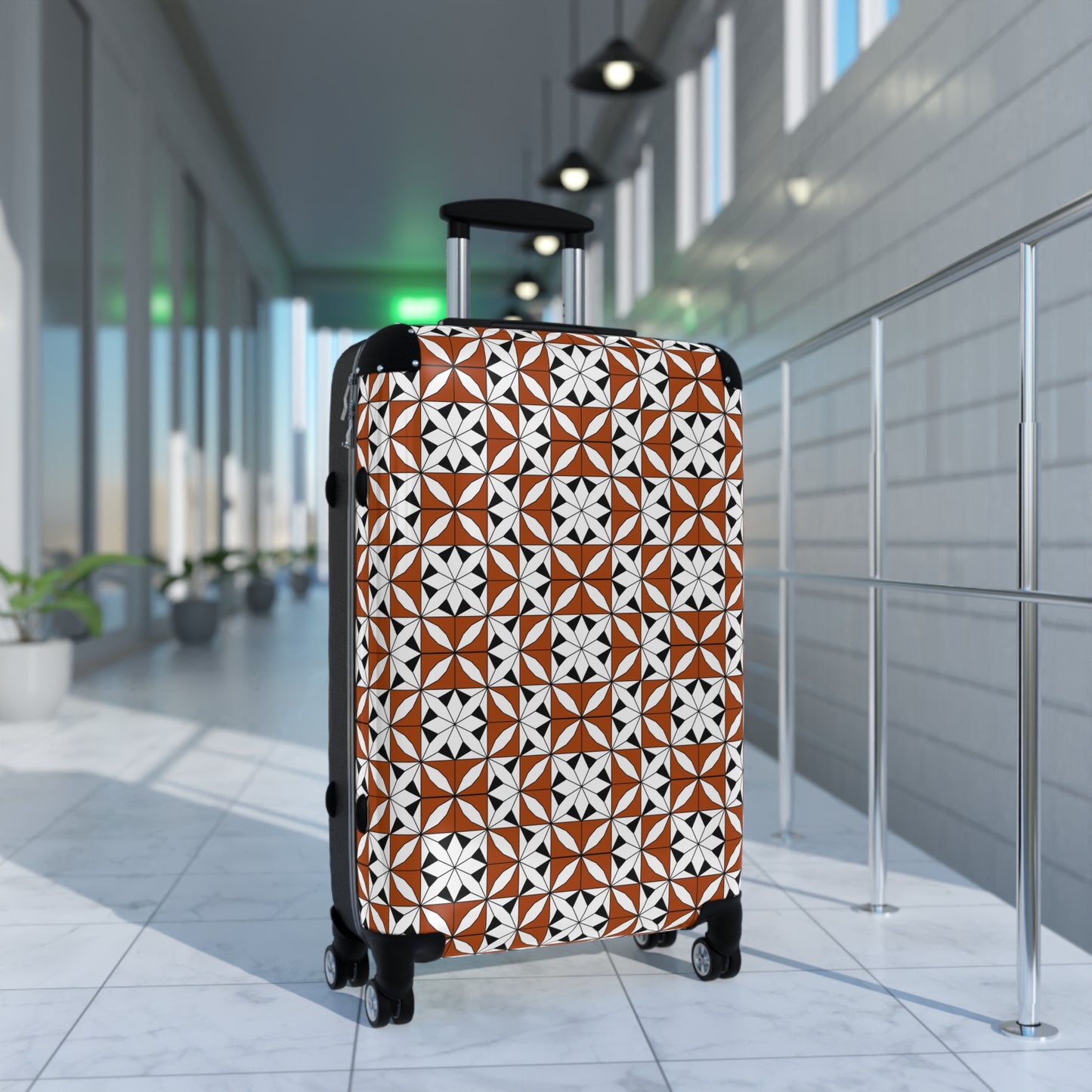 Native Snowflakes Suitcases
