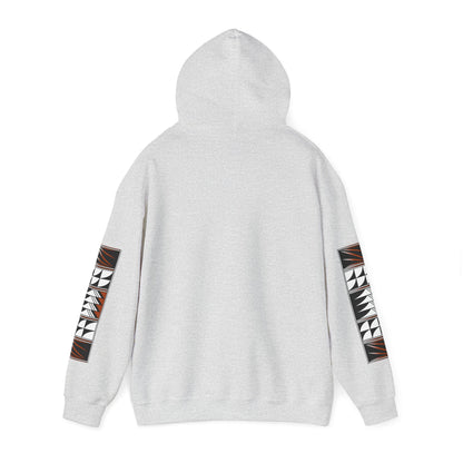 Blessed Feathers in Rust Unisex Hoodie