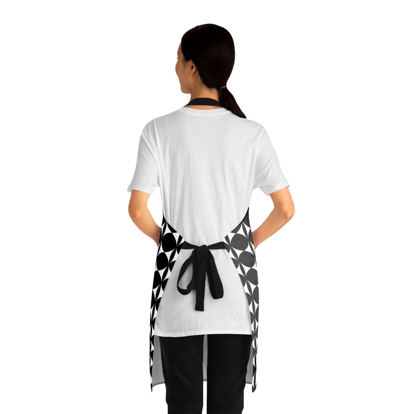 Pink Native Feather Blessing Two Pocket Apron