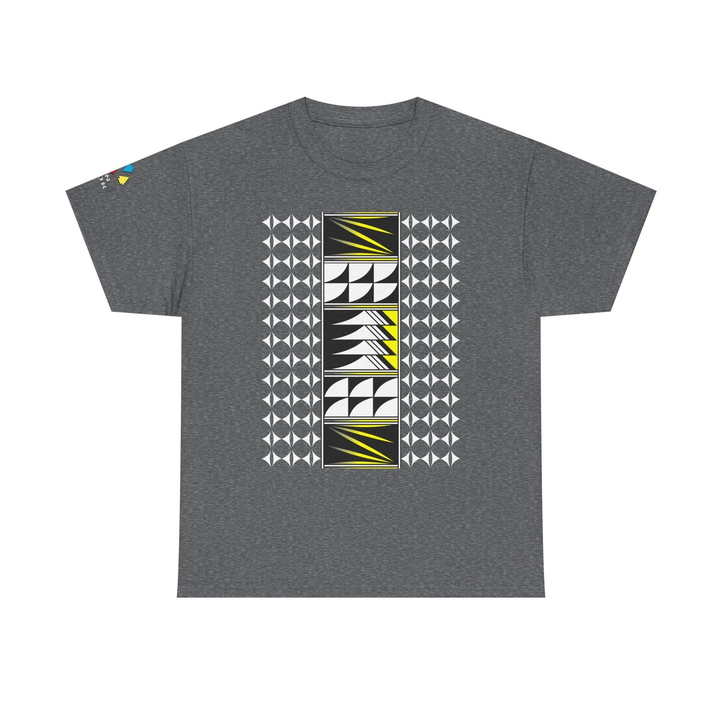 Feather Blessings in Yellow Gildan Unisex Tee