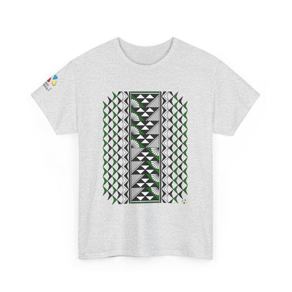 Sun and Rain in Green Gildan Unisex Tee