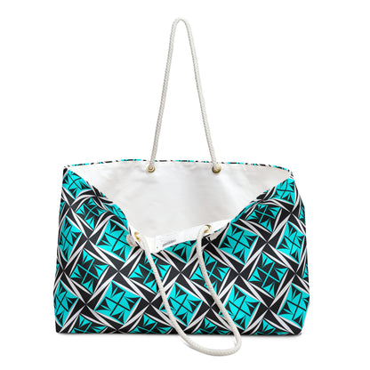 Turquoise Sacred Winds Weekender Bag