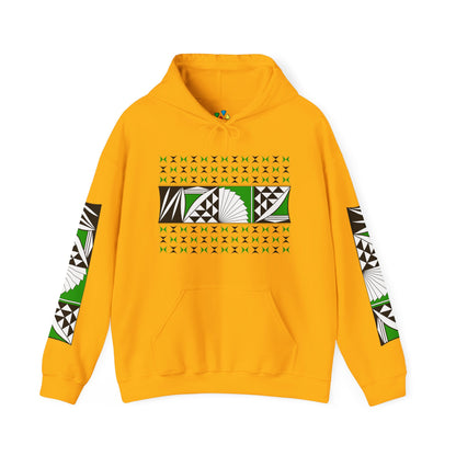 Southwest Sunrise in Green Unisex Hoodie