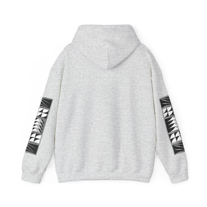 Blessed Feathers in Gray Unisex Hoodie