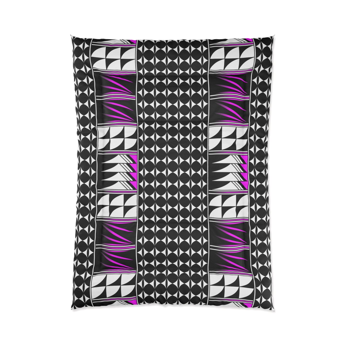 Southwest Feather Blessing in Pink Comforter