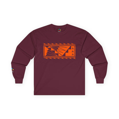 Beautiful Blessings - Orange - Unisex Long Sleeve Tee