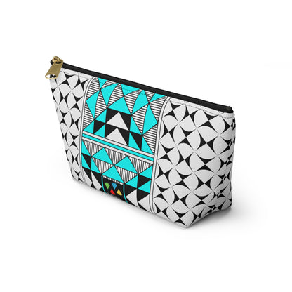 Sacred Mountains in Turquoise Pouch w T-bottom