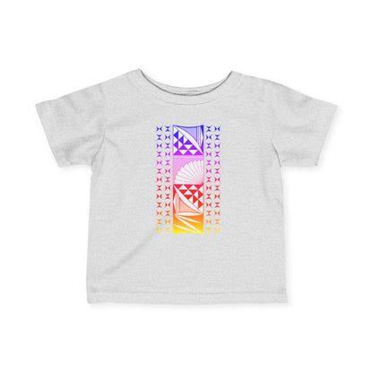Rainbow Sunrise Infant Fine Jersey Tee