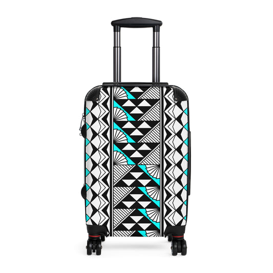 Southwest Rain and Sun in Turquoise Suitcases