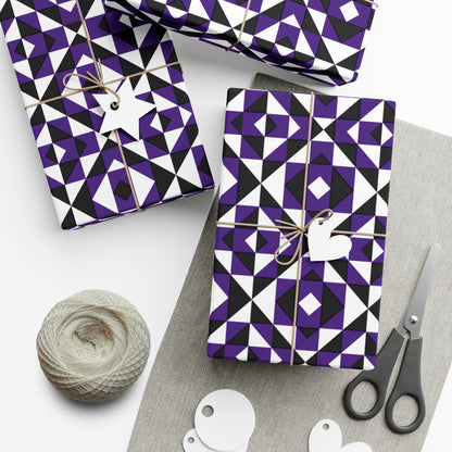 Purple Sacred Mountains Gift Wrap Papers