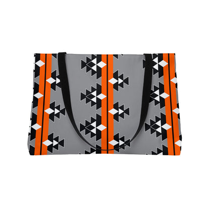 Native Stories in Orange Weekender Tote Bag