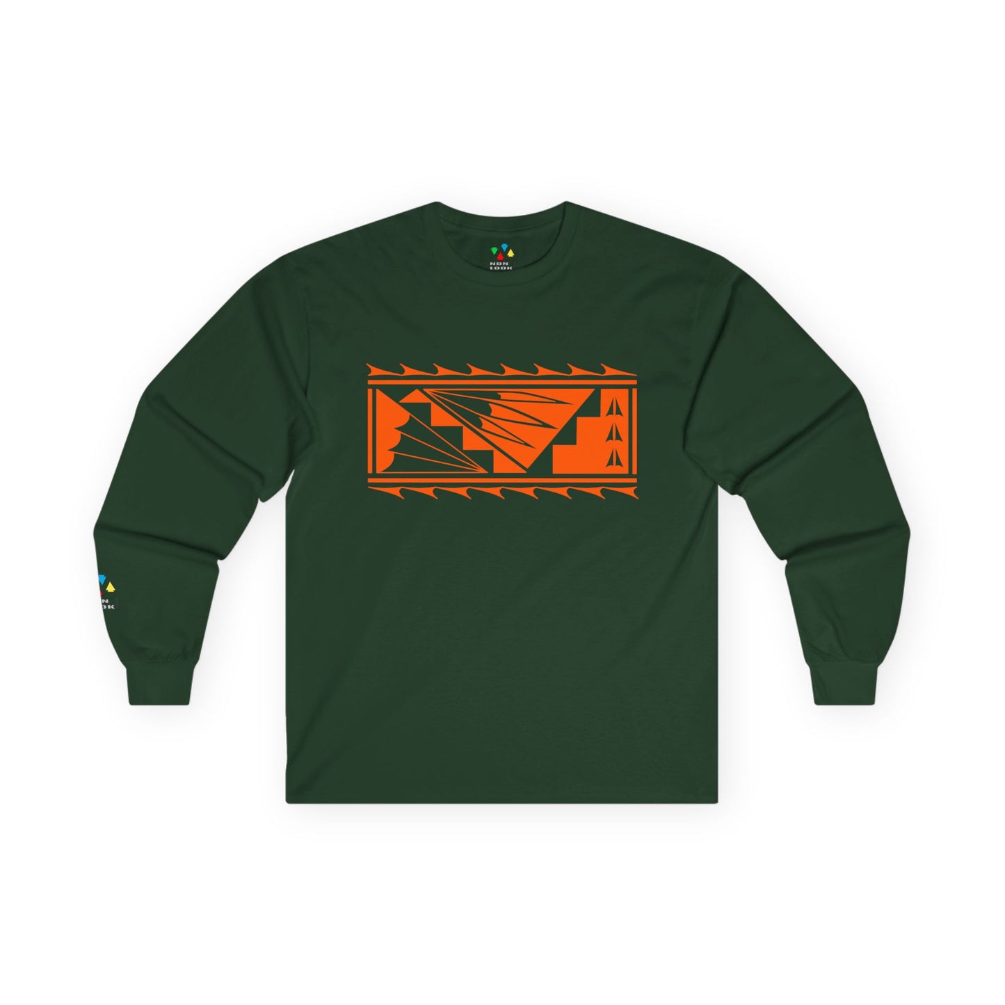 Beautiful Blessings - Orange - Unisex Long Sleeve Tee