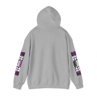 Blessed Feathers in Pink Unisex Hoodie