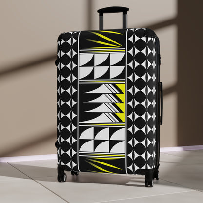 Blessed Feathers in Yellow Suitcases