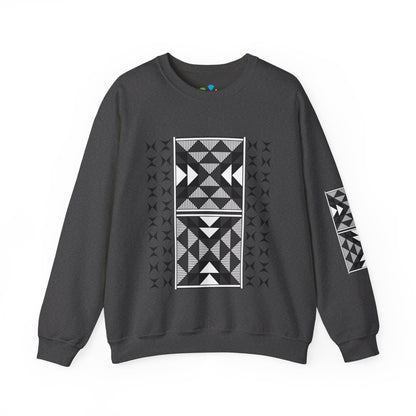 Sacred Mountains in Charcoal Unisex Sweatshirt