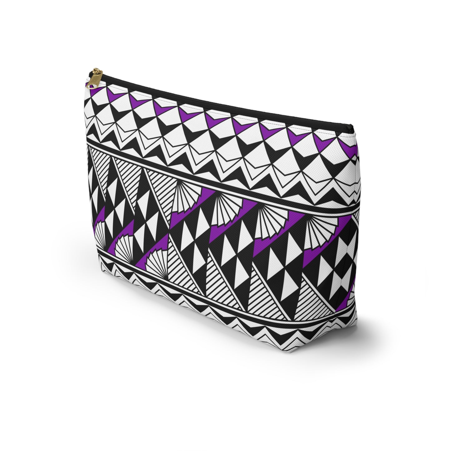Sun and Rain in Purple Pouch w T-bottom