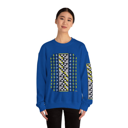 Sun and Rain in Yellow Unisex Sweatshirt