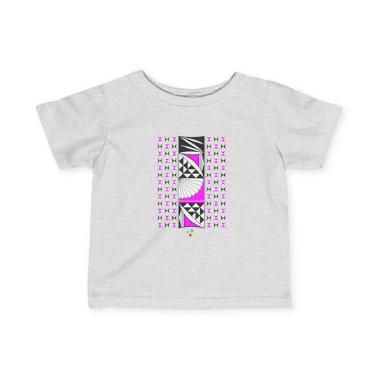 Pink Southwest Sunrise Infant Fine Jersey Tee