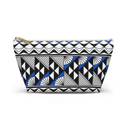 Sun and Rain in Blue Pouch w T-bottom