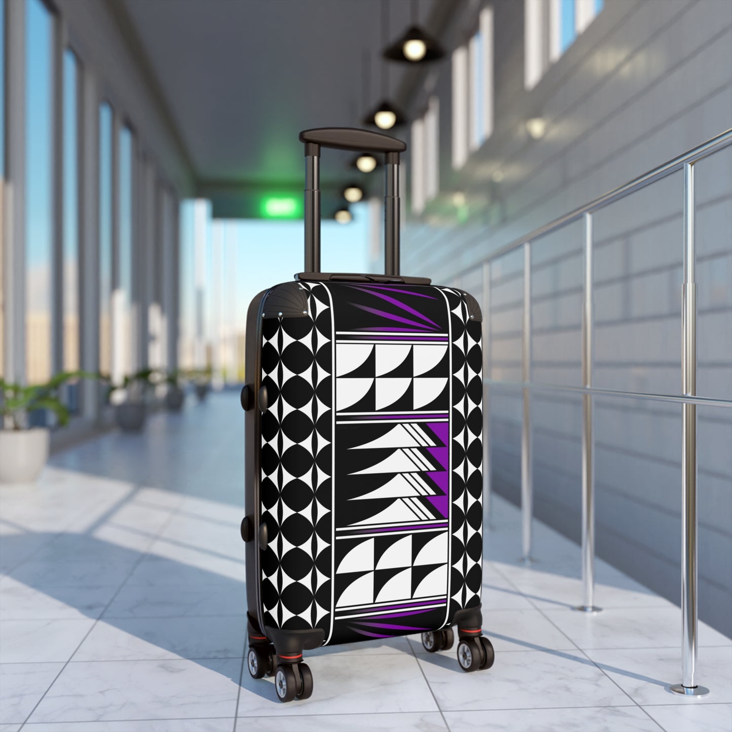 Blessed Feathers in Purple Suitcases